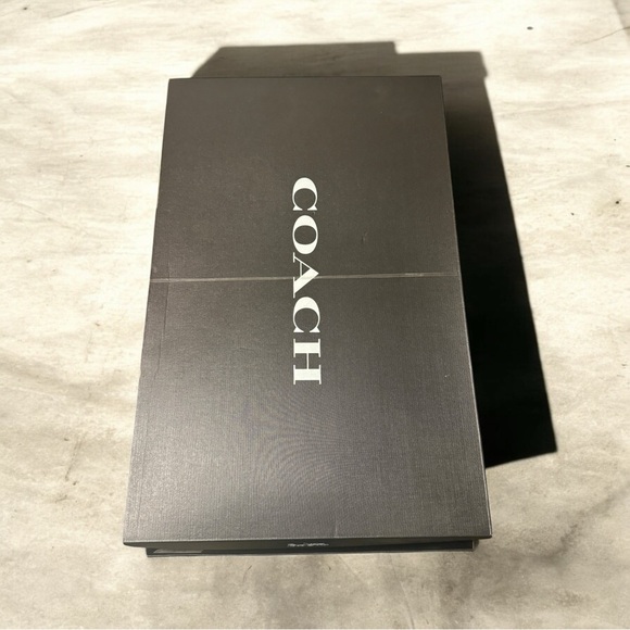 $275 COACH Faith Knee-High Lug Sole Leather Riding Boots Black New Sz 11B - Picture 2 of 7